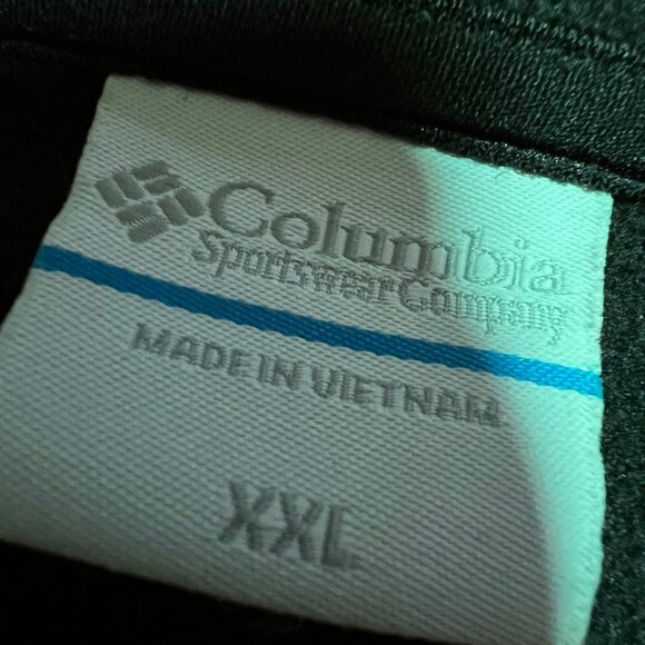 Columbia Fleece Jacket Outdoor Bicolor Grey (Men's XXL) - Picture 4 of 9